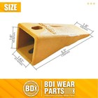 8pk - Bobcat Style Mini Excavator   Skid Steer Bucket Teeth W  Pins - 6737325