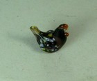 Blown Glass Animals Lot   4 Chickens     murano Tiny Figurine Miniature Art   0 7 