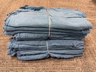 1000 New Textile Mechanics Shop Rags Towels Blue Jumbo 14x14 Vary