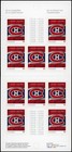 Canada Stamps -booklet Pane Of 10 -montreal Canadiens 100th Anniv   2339  bk411 