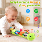 Baby Toys Musical Caterpillar  Infant Stuffed Animal For 0-6 6-12 Months With Cr