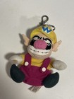 Vintage 1997 Bd a Nintendo Super Mario 64 Wario Bean Bag Keychain