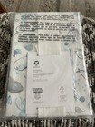 Crate kids  Stay Cool Sea 100  Organic Cotton Baby Crib Fitted Sheet  Nwt