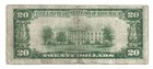 1929  20 Dollar Bill National Currency Frb Chicago G 348a-qxeb