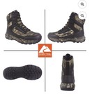 Ozark Trail Men s 8-inch Mossy Oak Camo Hunting Boots  Size 7 New In Box