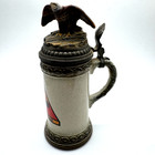 Vintage Gerz West Germany 3rd Armored Division Spearhead Beer Stein Eagle Lid