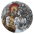 2026 Ares   Aphrodite 2 Oz High Relief Antiqued Silver Coin By T s Coin
