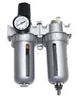 Air Regulator Control Unit Twin Filter Lubricator Water Trap Air Compressor Tool