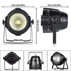 200w Cob Led Par Light Warm White To Cool White Dmx Control Stage Wash Light