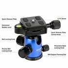Zomei Q555 Professional Camera Tripod Ball Head Flip Lock For Canon Sony Nikon 