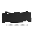 Hood Insulation Pad Heat Shield With Clips Direct Replacement For Dodge Ram 