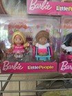 Fisher-price Little People Barbie Party Figures 3 Packs Of 2 Each