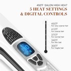 Professional Hair Straightener Steam Flat Iron Straightening Brush Electric Hair