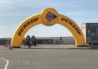Dunlop Racing Arch Slot Car Sign Double Sided-michelin And Pirelli Available
