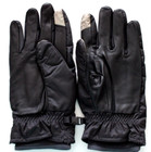 Nike Jordan Defender Sideline Mens Unisex Insulated Gloves Size L Black Leather