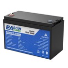 Easun 12v Lifepo4 Lithium Battery 100ah Bms Deep Cycle 6000  Portable Home Rv