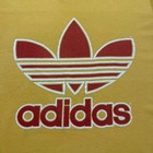 Vintage 80s Adidas Trefoil Logo Streetwear Single Stitch Graphic T-shirt - Large