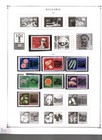 Collection  Bulgaria Part D Scott Album Pages  1967 1970  Cat  61  Mint   Used