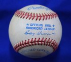 Whitey Ford Upper Deck Coa Autograph American League Oal Signed Baseball