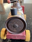 Vintage 1949 Fisher Price Mickey Mouse Choo-choo No  485 Wooden Pull Toy