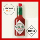 Tabasco Original Red Pepper Sauce  12 Oz  Regular Glass Hot Sauce Bottle 