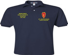 25th Infantry Division  Tropic Lightning schofield-hi embroidered Polo Shirt 