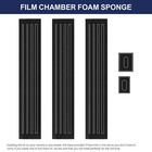 Pre-cut Camera Light Seal Foam Kit 1 5mm 2mm 3mm   4mm Sponge Self Adhesive