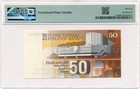 Finland - 50 Markkaa 1986   P114a   Pmg Gem Unc 66 Epq   Scarce Type W o Litt 