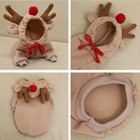 Fairy Sassy Dog Elk Deer Costume Small Dog Christmas Clothes Winter Puppy