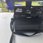 Vintage Polaroid One Step Auto Focus 600 Instant Film Camera With Strap Untested
