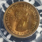 1962- p  Australia 1 2 Penny Pcgs Pr65rd Lot g861 Gem Bu  Proof  1 064 Minted
