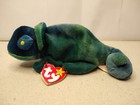 Ty - Beanie Baby  rainbow  Plush - 8  - Green
