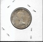 Pk98221 canada Coin - Vintage Queen Elizabeth Ii Silver Quarter 25 Cents - 1962