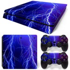 Skin Sticker Decal For Sony Ps4 Slim Playstation 4 Slim Console controller Cover