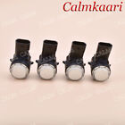 4x 84586217 Bumper Parking Sensor White For Gmc Cadillac Buick 84575193 84510253