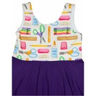 Purple Dahlia Dresses Handmade School Supplies Twirl Dress