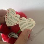 Swibco 1994 Puffkins   Jangles The Christmas Bear Plush With Tag - Limited Ed