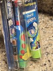Disney Pixar Oral-b Toothbrush Toy Story Buzz Lightyear Toothpaste New Vtg 2002