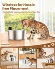 Wireless Cat Water Fountain Stainless Steel - 3 2l 108oz Cordless Pet Water Foun