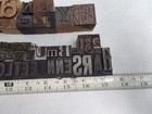 Vintage Letterpress Printing Block Letters Fonts Numbers Lot All Metal   Wood