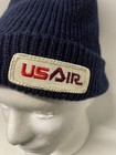 Us Airways Beanie Vintage  Awesome Shape With Full Face Coverage Sweet Hat