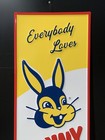Bunny Bread Metal Sign Kitchen Restaurant Farm Country Vintage Style Wall Decor