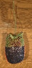 Retro Felt Owl Halloween Holiday Ornament Colorful  Handmade  Beads   Sequins