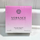 Versace Bright Crystal Edt Perfume Ovetto Mini Spray 10ml 0 3oz new Sealed