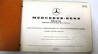 Mercedes-benz Type M 130 Car Engine Illustrated Parts List 1968  10138 Edit A
