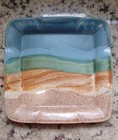 Handmade Square Tray Ceramic 8 25  Hoffman Pottery Signed