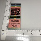 Vintage Eulonia Georgia Mossy Oaks Motel Restaurant Food Dining Diner Matchcover
