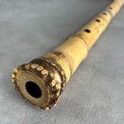 Japanese Shakuhachi Bamboo Flute Kinko Chikuji 2 1 Shaku Madake Lacquer Used