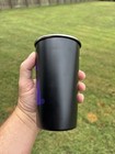 Taco Bell Decades 20 Oz Cup Metal Collectors Edition 2000s Tumbler Bottle Used