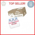 Evian Natural Spring Water  330 Ml  11 15 Fl Oz  Bottles  24 Pack